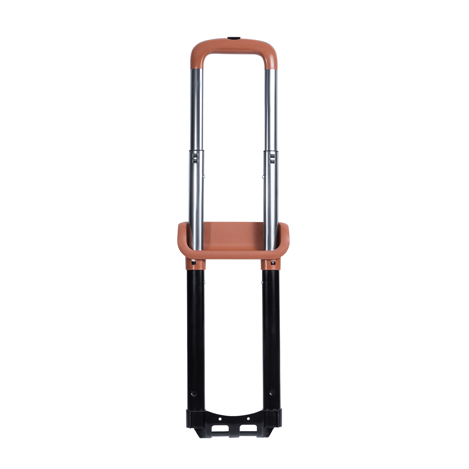 Double tube design luggage trolley