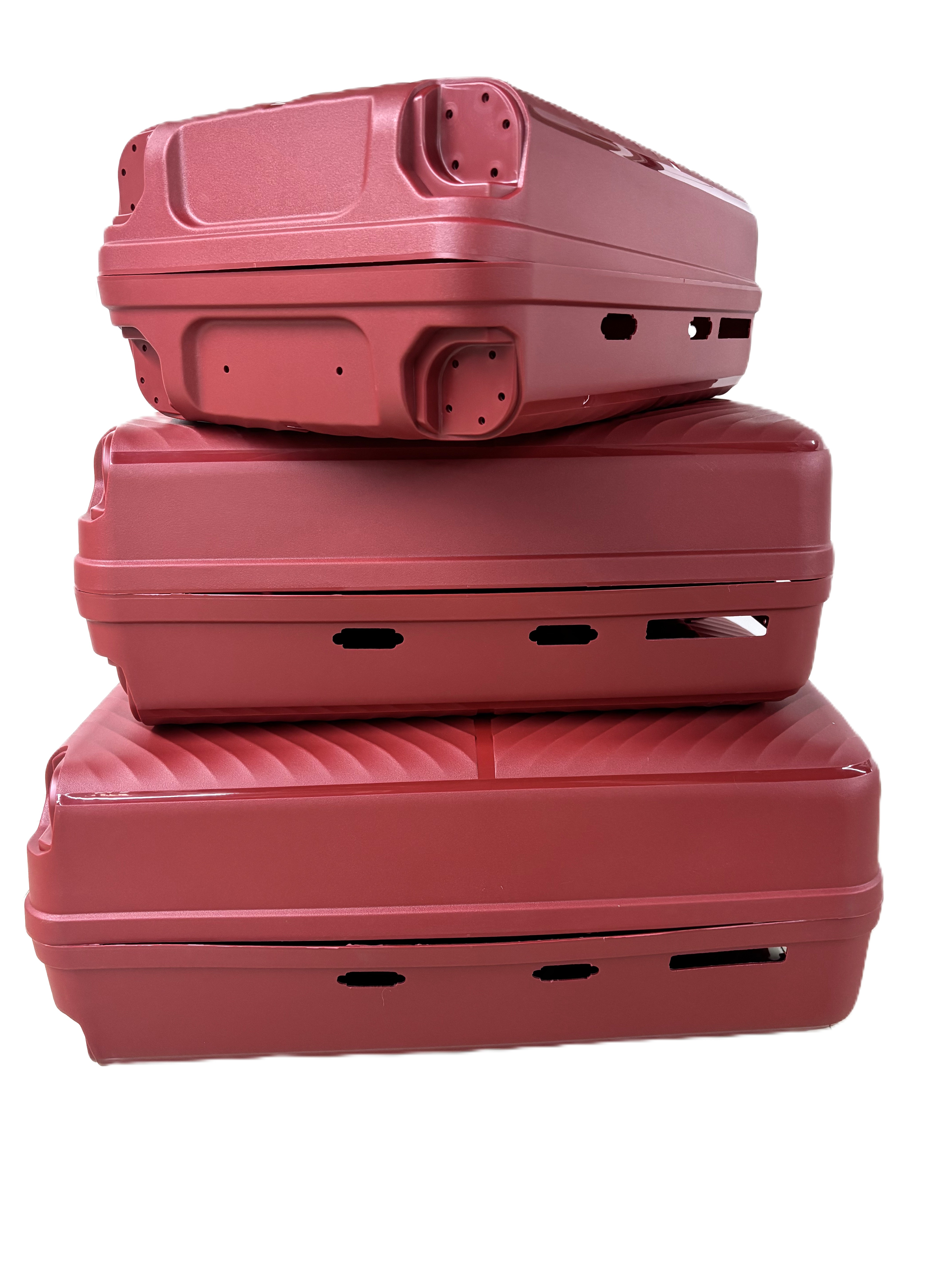 Luggage shell finished product or SKD supported factory cheap price totally 12 pieces in set 