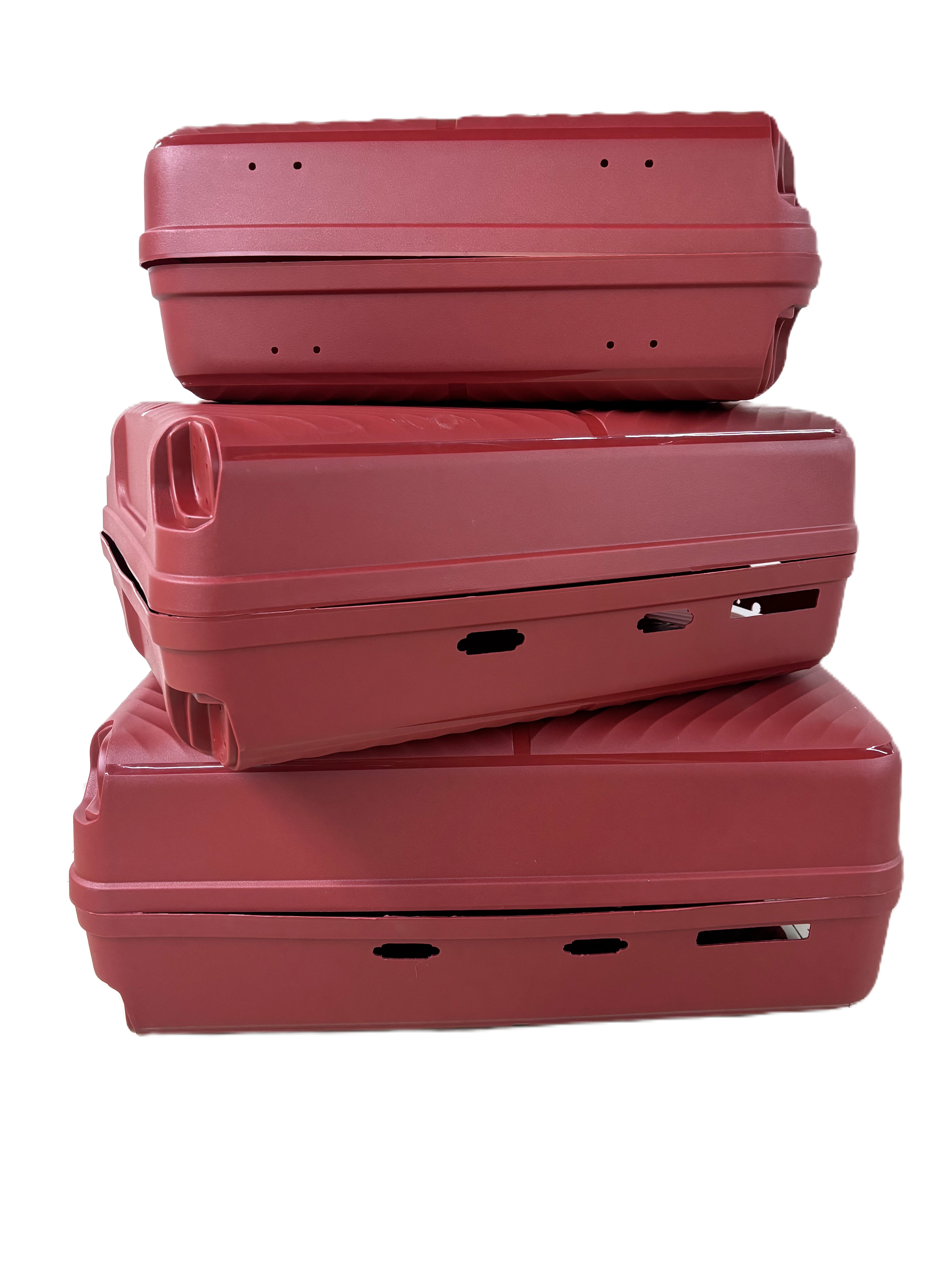 Luggage shell finished product or SKD supported factory cheap price totally 12 pieces in set 